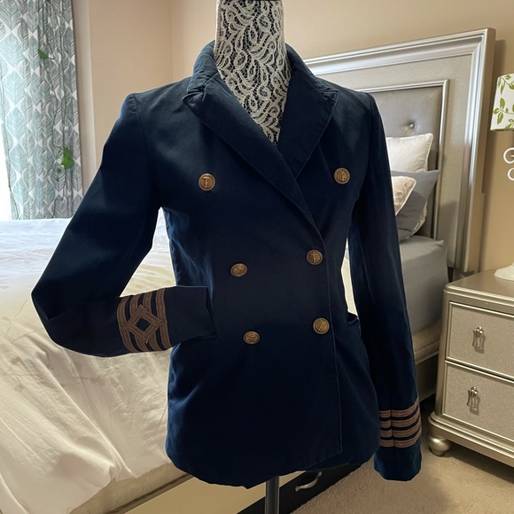 Ralph Lauren Denim & Supply Military Blazer Jacket - Picture 3 of 6